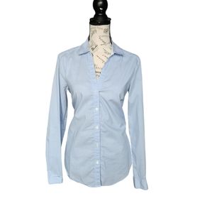 H&M v-neck button down blouse